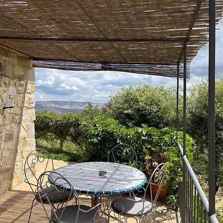 Le Querciole In Val D'orcia Lejlighed *
